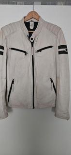 Echte leer jas maat M, Maat 48/50 (M), Wit, Gipsy, Ophalen of Verzenden