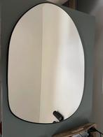 Ovale spiegel met zwarte rand Zara Home, Ophalen, Minder dan 50 cm, Zo goed als nieuw, Minder dan 100 cm