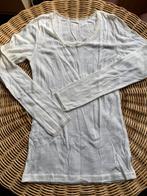 Prachtige wolzijden longsleeve Joha mt S, Verzenden, Wit, Overige typen