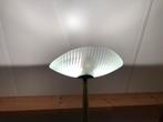 Staande lamp met glazen schaal 185cm hoog, Ophalen, Zo goed als nieuw