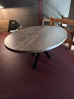 Grote ovale eettafel 8 persoons 250 lang, Huis en Inrichting, Tafels | Eettafels, Ophalen, 100 tot 150 cm, 200 cm of meer, Zo goed als nieuw