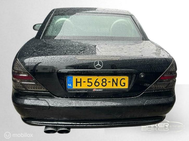 Achterbumper zwart Mercedes SLK-klasse R170  ('96-'03), Auto-onderdelen, Carrosserie en Plaatwerk, Bumper, Mercedes-Benz, Achter