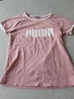 Rose shirt met puma erop, Maat 38/40 (M), Zwart, Ophalen of Verzenden, Zo goed als nieuw