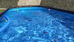 Zoutwaterzwembad (onderhoudsvrij!)  zeer compleet, Tuin en Terras, 400 cm of meer, Gebruikt, 80 tot 120 cm, Opzetzwembad