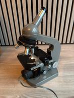 Olympus grijze microscoop – inclusief veel accessoires, Ophalen of Verzenden