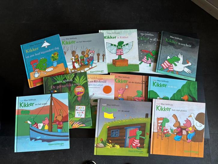 12 boeken van kikker, Boeken, Kinderboeken | Baby's en Peuters, Zo goed als nieuw, 3 tot 4 jaar, Ophalen