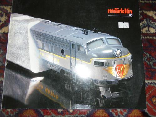 Marklin 1990 Brochure / catalogus / gids 160 pagina's izgst, Hobby en Vrije tijd, Modeltreinen | Overige schalen, Zo goed als nieuw