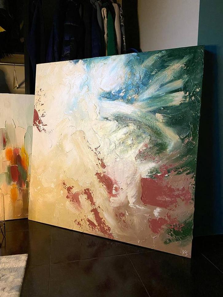 Schilderijen op maat – perfect passend bij jouw interieur, Antiek en Kunst, Kunst | Schilderijen | Abstract, Ophalen of Verzenden