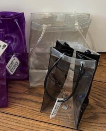 Icebags - 1x paars + 1x zwart + 1x transparant (2flessen) beschikbaar voor biedingen