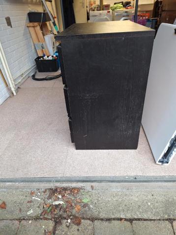 IKEA Ladekast Malm, zwart - afbeelding 3