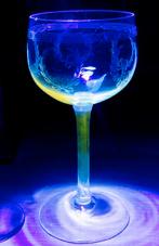 Uranium glas. 8 verschillende glazen., Antiek en Kunst, Antiek | Glas en Kristal, Ophalen of Verzenden