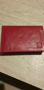 Nieuw: Lederen Dames portemonnee kleur rood/ Haarlem, Sieraden, Tassen en Uiterlijk, Portemonnees, Nieuw, Ophalen of Verzenden