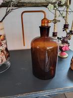 Mooie nog puntgave bruine apothekers fles, Ophalen