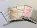 Baby lint ) Mooi Satijn lint 5 x 4 meter 6 mm br 20 m 2.50, Verzenden, Nieuw, Lint, Band of Elastiek