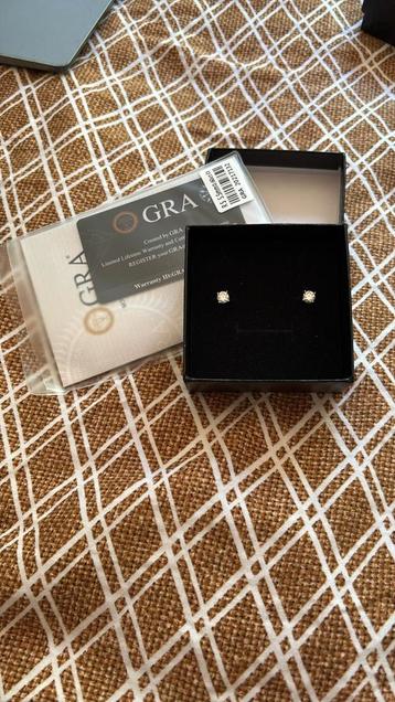  Moissanite Oorbellen – 0.60 Carat | D-Kleur | VVS1 | Excel beschikbaar voor biedingen