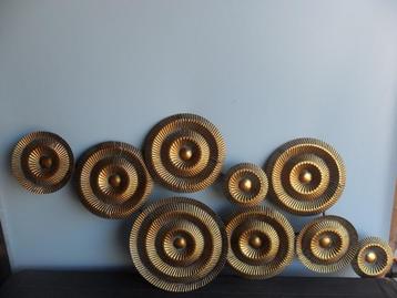 Metalen wanddecoratie  beschikbaar voor biedingen