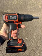 Black+Decker Accuboormachine BDCDC18-, Ophalen, Zo goed als nieuw, Boor- en Schroefmachine