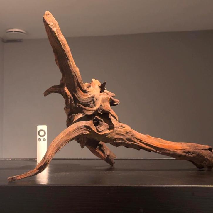 Groot stuk Kienhout / Driftwood / Spiderwood, Hout Decoratie, Dieren en Toebehoren, Vissen | Aquaria en Toebehoren, Zo goed als nieuw