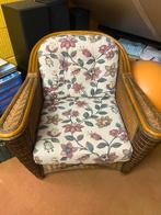 Rieten stoelen, Huis en Inrichting, Fauteuils, Ophalen, Gebruikt, 75 tot 100 cm, Riet of Rotan