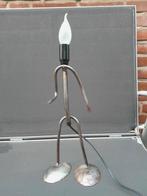 Schemerlamp lampje van willy wortel  ijzer blank gelakt, Huis en Inrichting, Lampen | Vloerlampen, Ophalen of Verzenden, Zo goed als nieuw