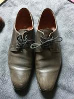 Van Lier schoenen grijs leer maat 8=42, Kleding | Heren, Schoenen, Ophalen of Verzenden, Zo goed als nieuw, Overige kleuren
