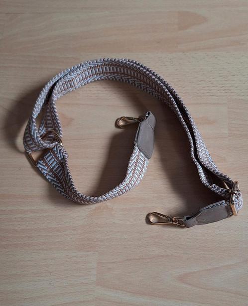 Lichtbruine/crème kleurig brede schouderband, Sieraden, Tassen en Uiterlijk, Overige Accessoires, Nieuw, Ophalen of Verzenden
