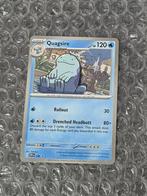 Holo Foil Quagsire 156 SVP Scarlet & Violet Black Star Promo, Ophalen of Verzenden, Zo goed als nieuw, Losse kaart, Foil