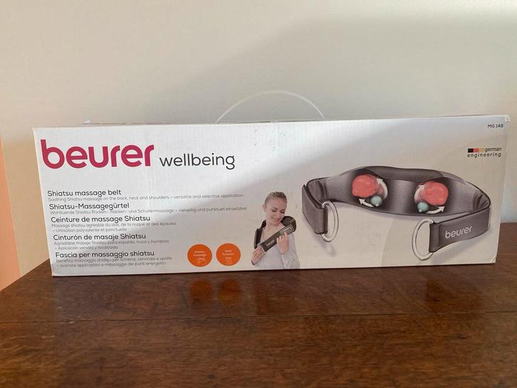 Shiatsu massageband met warmtefunctie - Rug, nek, schouders, Sport en Fitness, Massageproducten, Zo goed als nieuw, Apparaat, Ophalen