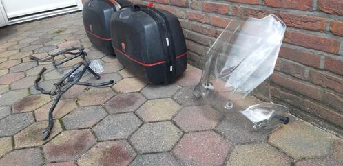 kofferset givi triumph tiger 800, Motoren, Accessoires | Koffers en Tassen, Gebruikt, Ophalen
