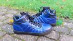 Giga. Leren hoge schoen. Kobaltblauw. Mt. 34, Jongen of Meisje, Schoenen, Ophalen of Verzenden, Zo goed als nieuw