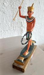 koning Toetanchamon, visser, handgeschilderd, Verzamelen, Ophalen of Verzenden, Zo goed als nieuw, Dier