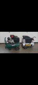 2 compressors , compressor, Doe-het-zelf en Verbouw, 100 liter of meer, Ophalen, Gebruikt, Minder dan 200 liter/min