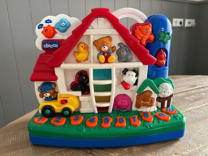Chicco sprekende boerderij, Kinderen en Baby's, Speelgoed | Educatief en Creatief, Gebruikt, Met licht, Met geluid, Ophalen of Verzenden