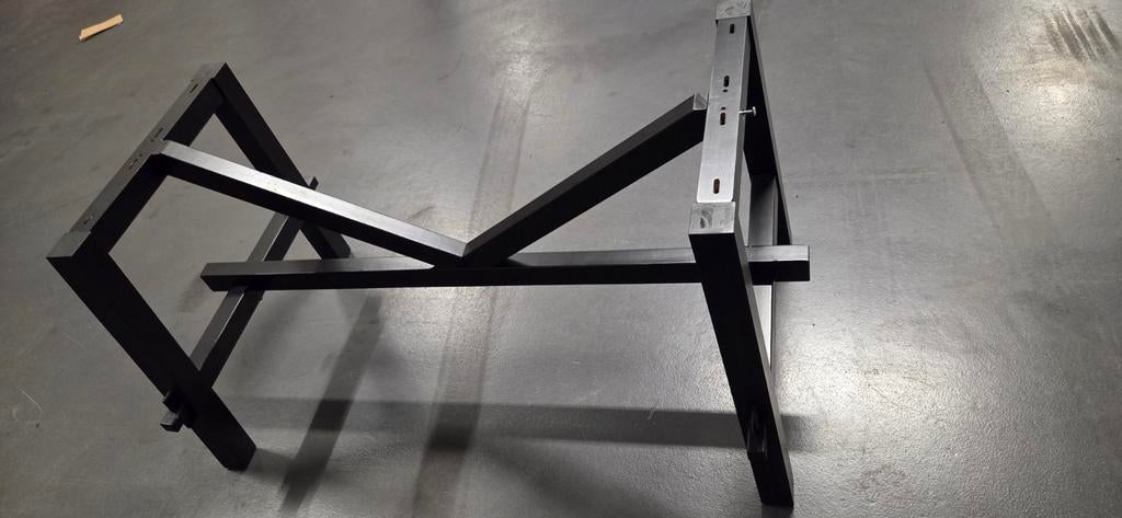 Onderstel tafel  zwart   160 x 81 ikea skogsta, Ophalen of Verzenden, Rechthoekig, 50 tot 100 cm