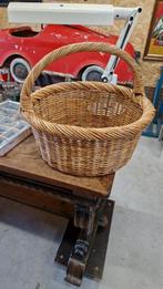 Grote ronde bakkersmand, draagmand, Ophalen of Verzenden, Zo goed als nieuw, Rond