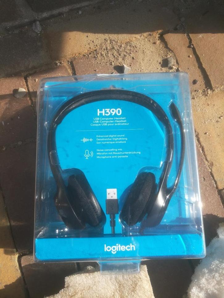 Logitech H390 nieuw in verpakking, Audio, Tv en Foto, Koptelefoons, Nieuw, Op oor (supra aural), Overige merken, Ophalen of Verzenden