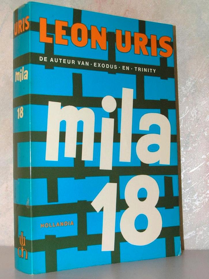 Leon Uris - Mila 18 (paperback blauw), Boeken, Romans, Zo goed als nieuw, Ophalen of Verzenden