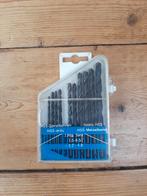 Metaalboren set 10 stuks Foret metal drills metaalboortjes, Doe-het-zelf en Verbouw, Gereedschap | Boormachines, Ophalen of Verzenden