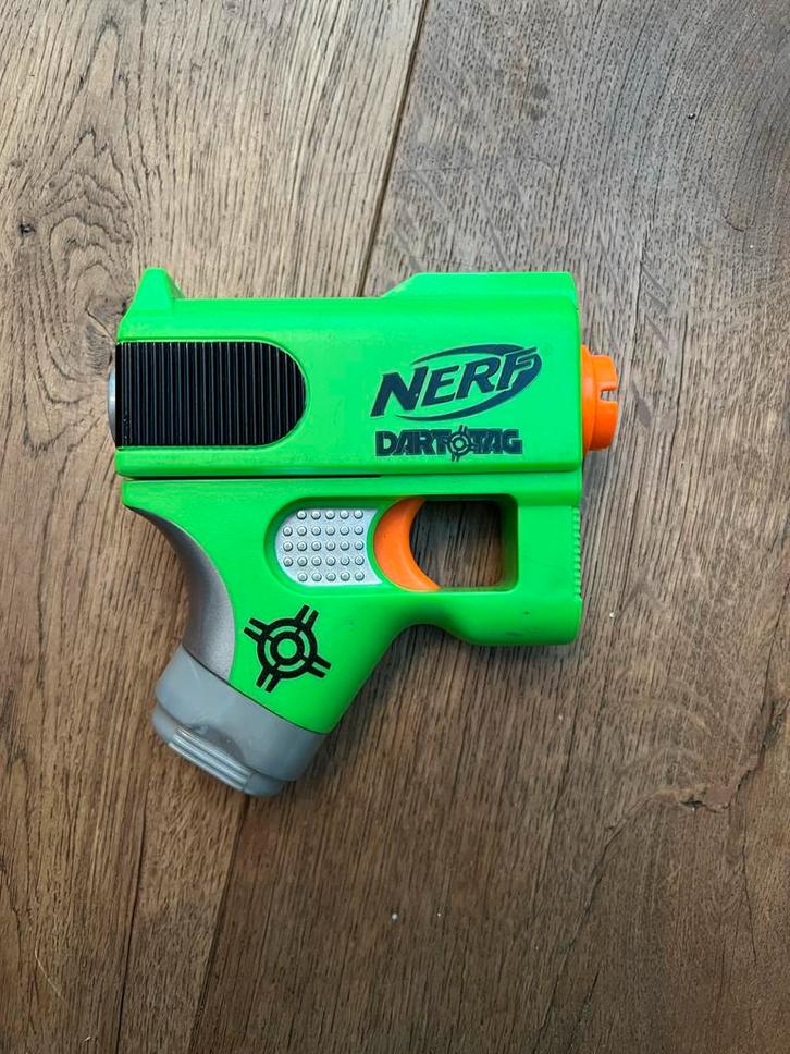 Nerf Dart Tag Micro Blaster pistool, Kinderen en Baby's, Speelgoed | Buiten | Actiespeelgoed, Zo goed als nieuw, Ophalen of Verzenden