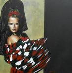 "Spaanse dans" Schilderij, Verzenden