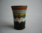 Souvenir, mooie plateel beker, Leersum., Ophalen of Verzenden
