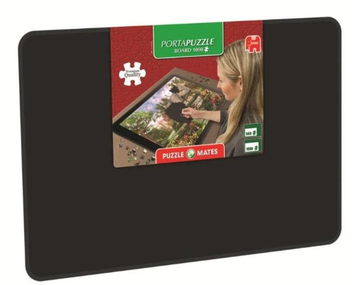 Jumbo Portapuzzle Deluxe - 1000 Stukjes - Puzzelmap, Hobby en Vrije tijd, Denksport en Puzzels, Nieuw, Overige typen, 500 t/m 1500 stukjes