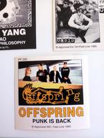 Offspring, Oasis, stickers 6x6 cm €0.50 per stuk, Nieuw, Kleding, Verzenden