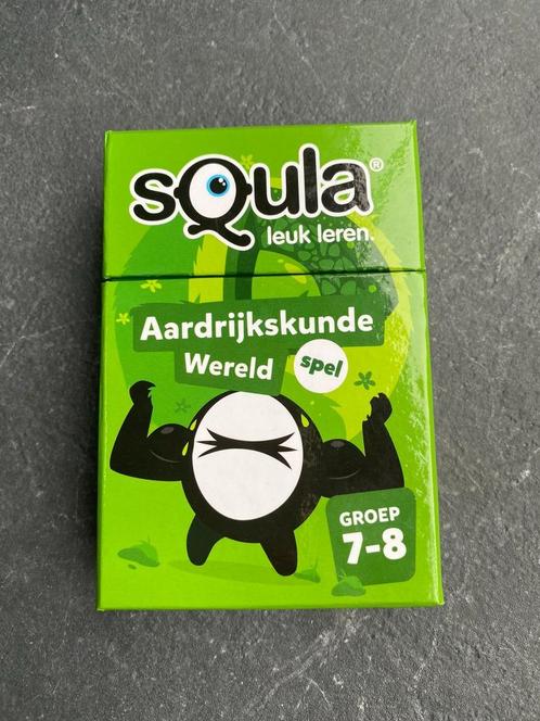 Squla leuk leren Aardrijkskunde wereld spel groep7-8, Hobby en Vrije tijd, Gezelschapsspellen | Kaartspellen, Zo goed als nieuw