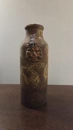 PTMD pot met leeuw detail 46,5 hoog x Ø 17,5, Huis en Inrichting, Woonaccessoires | Vazen, Overige kleuren, Aardewerk of Porselein