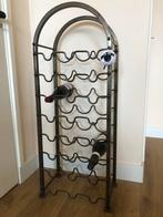 Vintage metalen wijnrek, Huis en Inrichting, Woonaccessoires | Wijnrekken, Ophalen, Zo goed als nieuw, 25 flessen of meer, Metaal