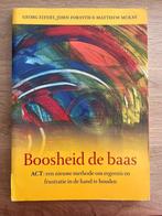 Boosheid de baas Georg Eifert John Forsyth Matthew McKay, Boeken, Ophalen of Verzenden, Zo goed als nieuw, Cognitieve psychologie