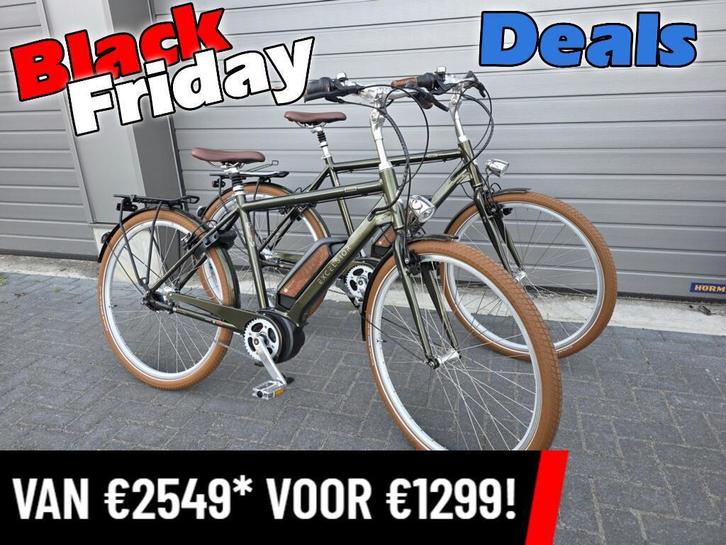 Excelsior Vintage E Bosch middenmotor Elektrische herenfiets, Fietsen en Brommers, Elektrische fietsen, Nieuw, Overige merken