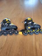 Kinder Skeelers Spokey Verstelbaar - Zwart/Geel - Maat 28/33, Kinderen en Baby's, Speelgoed | Buiten | Rolschaatsen, Ophalen, Verstelbaar