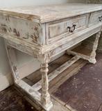Antiek Sidetable/Laag Kastje, Huis en Inrichting, Tafels | Sidetables, Ophalen, Gebruikt, 100 tot 150 cm, Overige houtsoorten